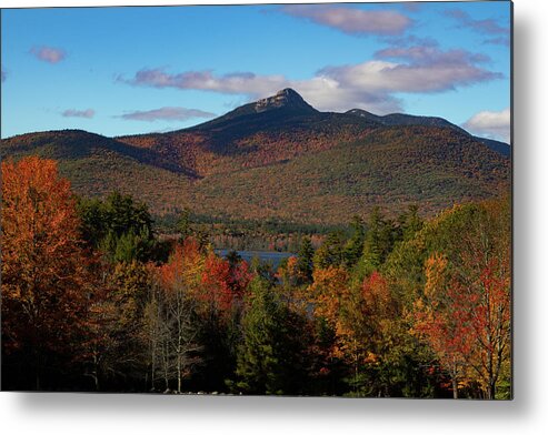 Chocorua Fall Colors Metal Print featuring the photograph Mount Chocorua New Hampshire by Jeff Folger