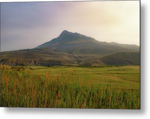 Mountain Metal Print featuring the photograph Mountain Sunrise by Nicole Lloyd