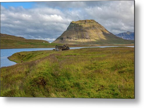 David Letts Metal Print featuring the photograph Mountain Top of Iceland by David Letts