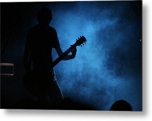 Three Quarter Length Metal Print featuring the photograph Music by Monophotography