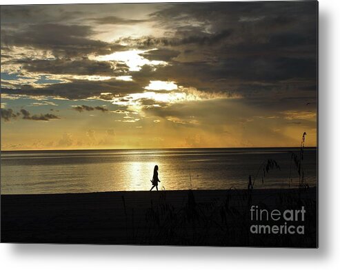 Naples Florida Metal Print featuring the photograph Naples Beach by Donn Ingemie