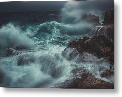 Sea Metal Print featuring the photograph Neat Chaos by Paolo Lazzarotti