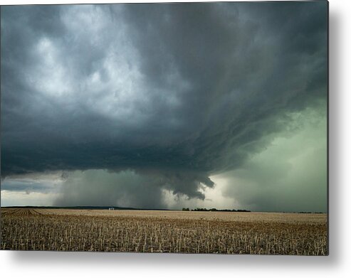 Supercell Metal Print featuring the photograph Nebraska Storm by Wesley Aston