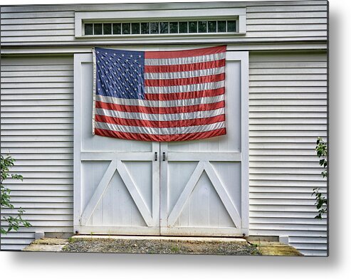 Barn Metal Print featuring the photograph New England Patriot by Rick Berk