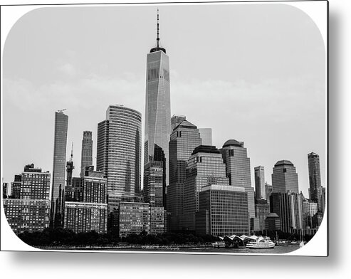 New York Metal Print featuring the photograph New York state of mind by Michelle Ressler