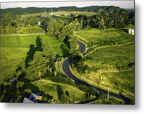 Scenics Metal Print featuring the photograph New Zealand Rural Area by Photo By Stas Kulesh