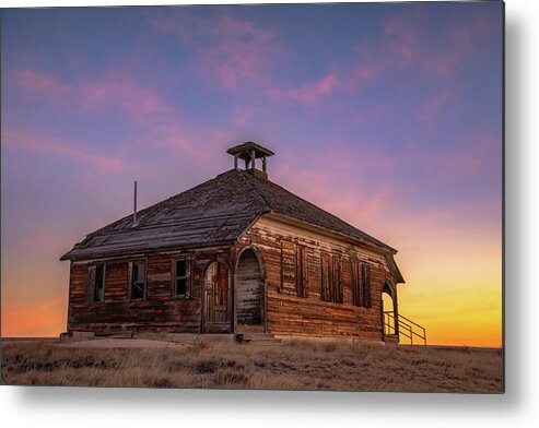 Historic Metal Print featuring the photograph No More School by Darren White