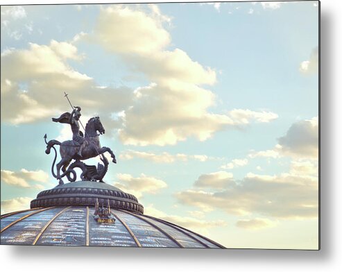 Ages Metal Print featuring the photograph One Master Horse by JAMART Photography