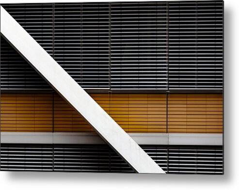 Geometry Metal Print featuring the photograph Oranje by Arro