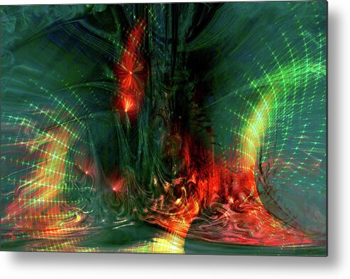 Other Dimensions Metal Print featuring the digital art Other Dimensions by Linda Sannuti