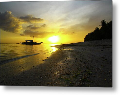 Water's Edge Metal Print featuring the photograph Panglao Island, Bohol, Philippines by Terence C. Chua