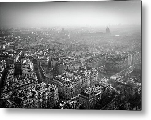 Eiffel Metal Print featuring the photograph Paris View 1 by Nigel R Bell