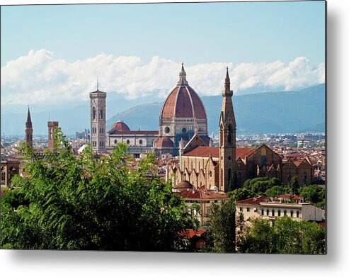 Scenics Metal Print featuring the photograph Particular View Of Florence by Lcodacci