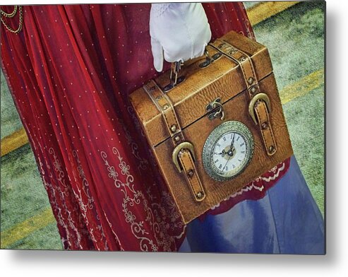Vintage Metal Print featuring the photograph Passage of Time by Nikolyn McDonald