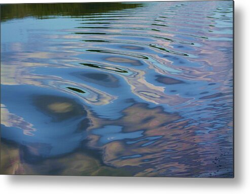 Water Metal Print featuring the photograph Passing by by Fred Bailey