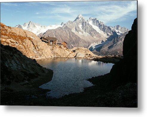 Landscape Metal Print featuring the photograph Picturesque View Of Clear Water by Ivan Kmit