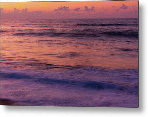 Abstract Metal Print featuring the photograph Pink Morning by Liz Albro