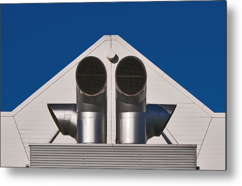 Utrecht Metal Print featuring the photograph Pipes by Henk Van Maastricht