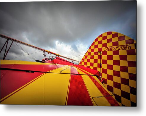 Plane Metal Print featuring the photograph Plane by Deborah Penland