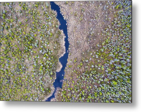 Platte River Metal Print featuring the photograph Platte River Tributary by Twenty Two North Photography