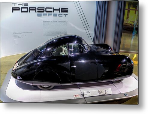 Porsche Metal Print featuring the photograph The First Porsche - 1939 by Gene Parks