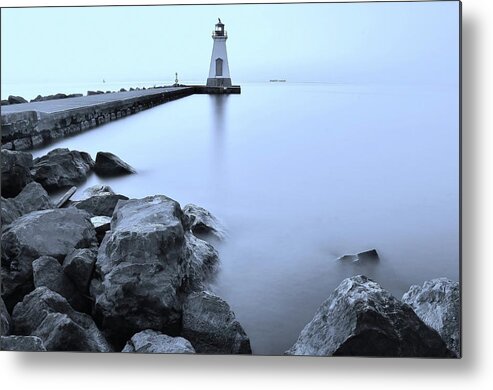 Built Structure Metal Print featuring the photograph Port Dalhousie by Rex Montalban Photography