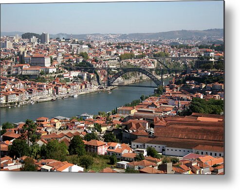 Built Structure Metal Print featuring the photograph Porto by Luisportugal