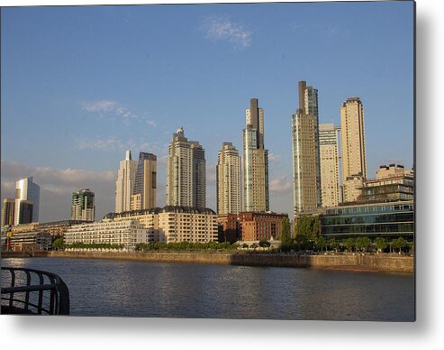 Puerto Madero Metal Print featuring the photograph Puerto Madero, Buenos Aires by Sam Kirk