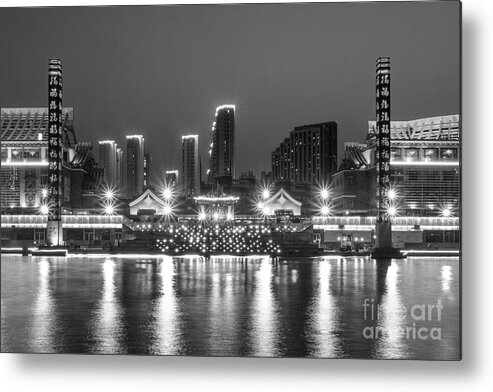 Old Town Metal Print featuring the photograph Qujingde Garden by Iryna Liveoak