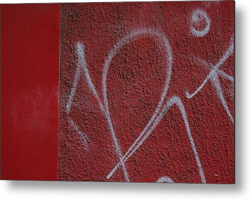 Red Metal Print featuring the photograph R Is For Red by Kreddible Trout