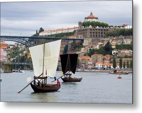 Aging Process Metal Print featuring the photograph Rabelos Boat by Luisportugal