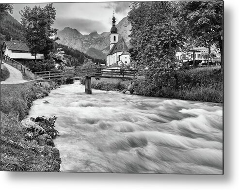 Photography Metal Print featuring the photograph Ramsau, Bavaria by Andreas Levi