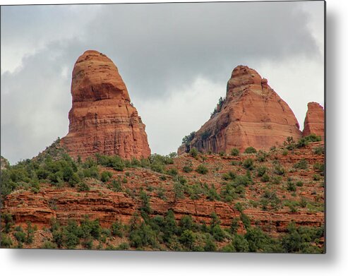 Red Rock Metal Print featuring the photograph Red Rock of Sedona by Laura Smith