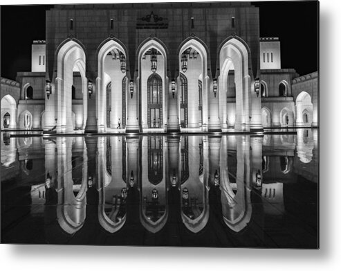 Architecture Metal Print featuring the photograph Reflection Of Roh by Sanjoy Sengupta