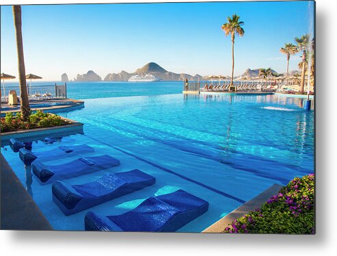 Cabo Metal Print featuring the photograph Resort Living by Bill Cubitt
