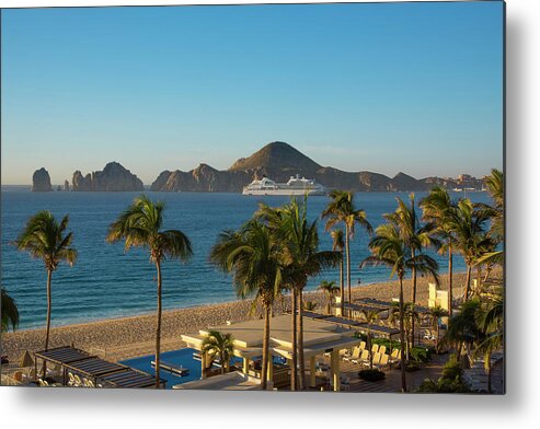 Cabo Metal Print featuring the photograph Resort View by Bill Cubitt