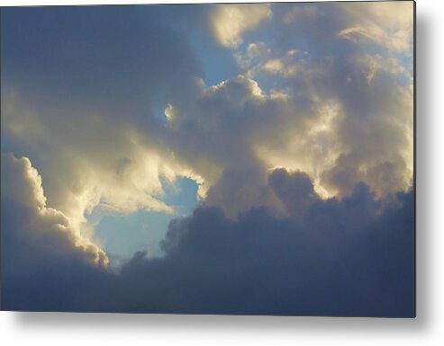 Clouds Metal Print featuring the photograph Respite by Fred Bailey