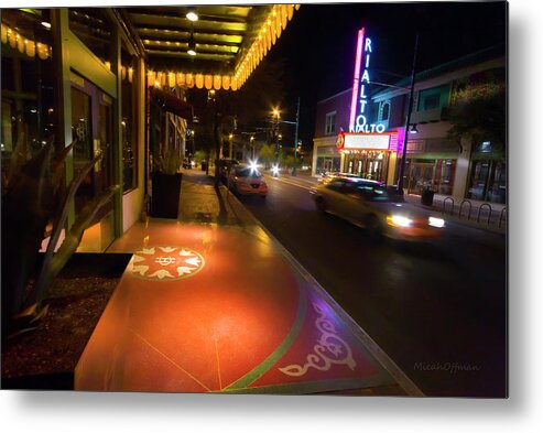 Rialto Theatre Metal Print featuring the photograph Rialto Theatre - Tucson by Micah Offman
