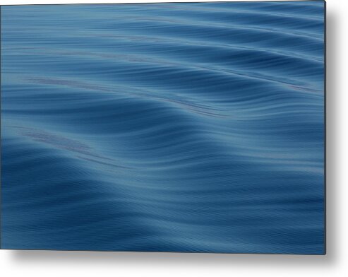 Tranquility Metal Print featuring the photograph Ripples On The Arctic Ocean Calm Day by Darrell Gulin