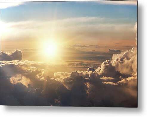 Rising Sun Over Clouds by Buena Vista Images
