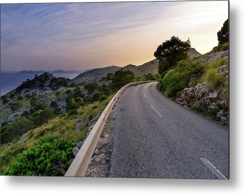 Scenics Metal Print featuring the photograph Road To Cap De Formentor - Mallorca by Mf-guddyx