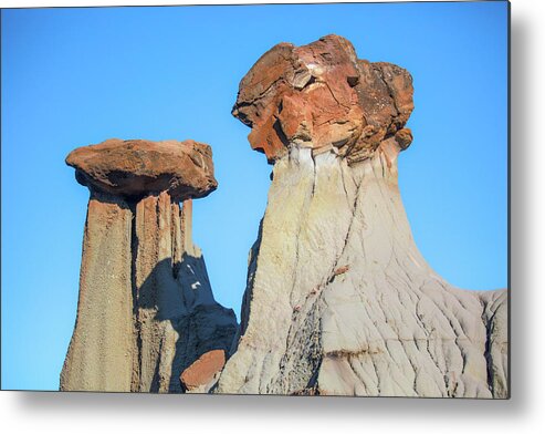 Glendive Metal Print featuring the photograph Rock Formation by Todd Klassy