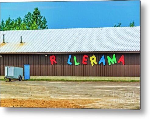Maine Metal Print featuring the photograph Rollerama by Lenore Locken