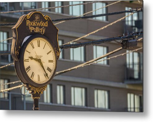  Metal Print featuring the photograph Rookwood Time by Jim Figgins
