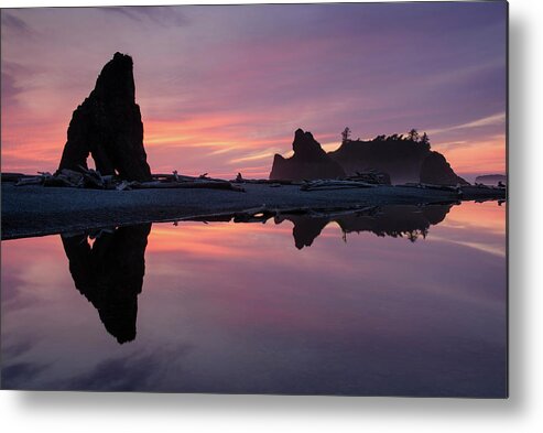 Ruby Sunset Metal Print featuring the photograph Ruby Sunset by Michael Blanchette Photography