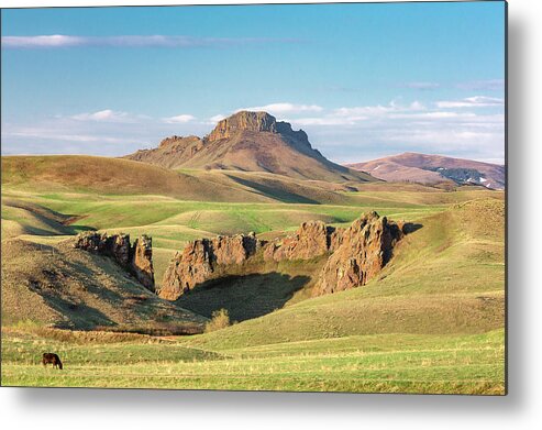 Rugged Metal Print featuring the photograph Rugged Blaine County by Todd Klassy