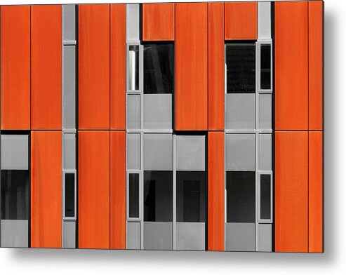 Urban Metal Print featuring the photograph Rusty Minimal 2 by Stuart Allen