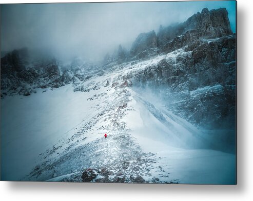 Banff Metal Print featuring the photograph Saint Area by Yongnan Li ?????