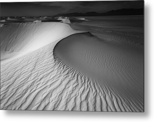 Sand Metal Print featuring the photograph Sculptured Sands by Lydia Jacobs