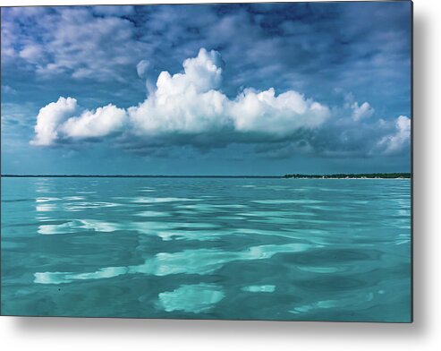 Bahamas Metal Print featuring the photograph Seaside in the Abaco Islands by Sandra Foyt
